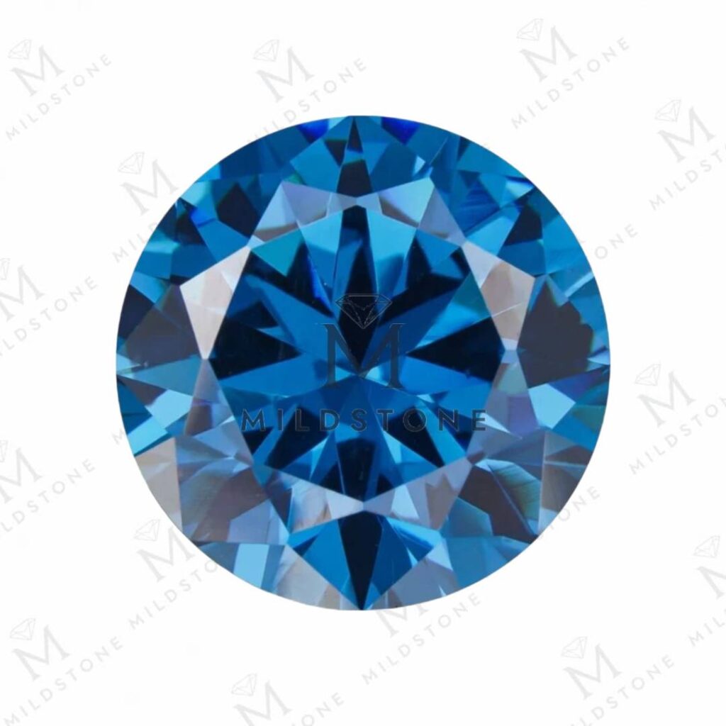 40 CZ Special Color Blue Topaz – Mildstone