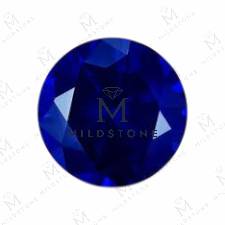 Synthetic Corundum Blue Sapphire 34